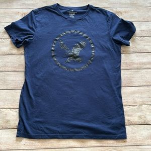 EUC American Eagle outfitters men's size medium seriously soft blue tee
